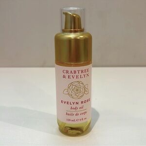CRABTREE & EVELYN
4oz rose Body Oil